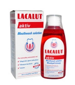 LACALUT AKTIV APA DE GURA ANTIPLACA 300ML