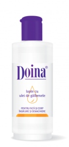 LAPTE DOINA CU ULEI DE GALBENELE * 200 ML 3090, FARMEC