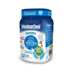 MINIMARTIENI GUMMY CU ECHINACEEA X 60 JELEURI