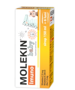 MOLEKIN IMUNO BABY SIROP, 1 - 3 ANI * 150 ML, ZDROVIT