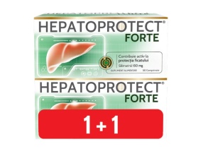 PACHET PROMOTIONAL HEPATOPROTECT FORTE 1+1 CADOU * 50 +50 COMPRIMATE BIOFARM