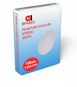 PLASTURI OCULARI ADULTI 95x55MM * 10 BUC DR.HAPPY