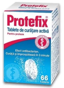 PROTEFIX TABLETE DE CURATARE * 66 TABLETE, QUEISSER PHARMA
