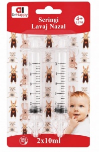 SET LAVAJ NAZAL DR HAPPY * 2 BUC