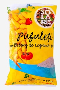 SOLARIS PUFULETI CU BELSUG DE LEGUME SI SARE * 50 G