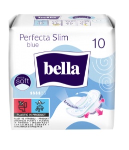 TAMP BELLA PERFECTA SLIM BLUE *10BUC