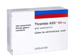 Thrombo Ass, 100 mg, 100 comprimate, Lannacher