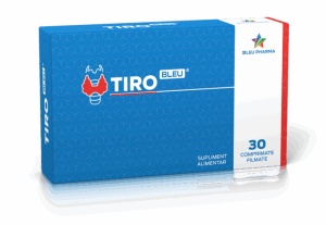 TIROBLEU * 30 COMPRIMATE FILMATE, BLEU PHARMA