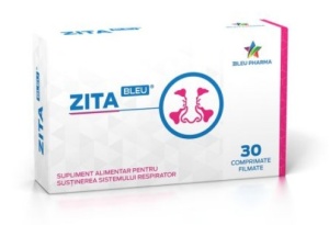 ZITA BLEU * 30 COMPRIMATE FILMATE