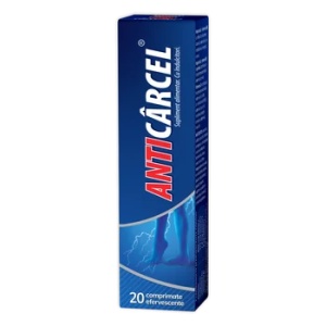ANTICARCEL * 20 COMPRIMATE EFERVESCENTE, ZDROVIT