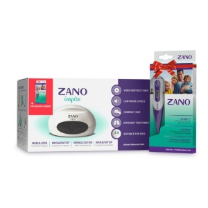 APARAT AEROSOLI NEBULIZATOR ZANO + TERMOMETRU CADOU