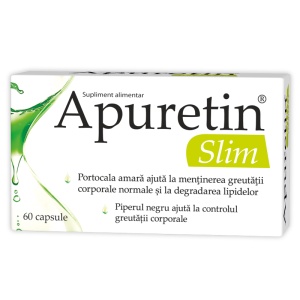 Apuretin Slim, 60 capsule, Zdrovit