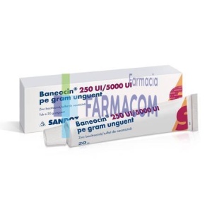 Baneocin unguent, 20 g, Sandoz
