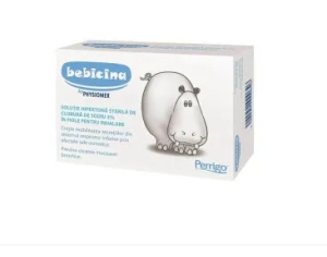 Bebicina ser fiziologic hipertonic 3%, 24 fiole x 4 ml, Perrigo
