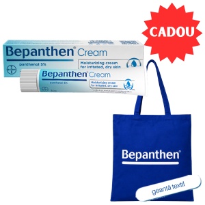 BEPANTHEN 5% CREMA * 30 G + GEANTA TEXTIL ALBASTRA CADOU