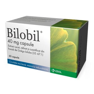 BILOBIL 40 MG * 60 CAPSULE