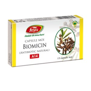 Biomicin,15 capsule moi, Fares