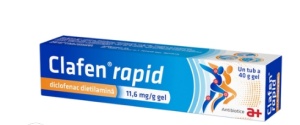 Clafen Rapid Gel 11.6 mg/g, 40g, Antibiotice