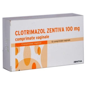 CLOTRIMAZOL 100 MG *12 COMPRIMATE VAG ZENTIVA