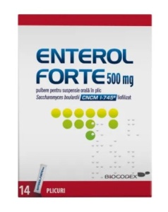 ENTEROL FORTE PULBERE PENTRU SUSPENSIE ORALA * 14 PLIC