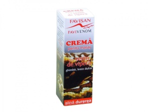FAVIVENOM CREMA PENTRU MASAJ CU VENIN DE VIPERA * 50 ML
