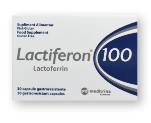LACTIFERON 100 * 30 CAPSULE GASTROREZISTENTE, MEDITRINA