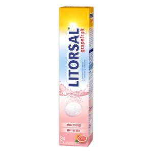 LITORSAL AROMA GRAPEFRUIT * 24 COMPRIMATE EFERVESCENTE, ZDROVIT