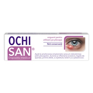 OCHISAN PENTRU URCIOR SI CHALAZION * 15 G UNGUENT, ZDROVIT