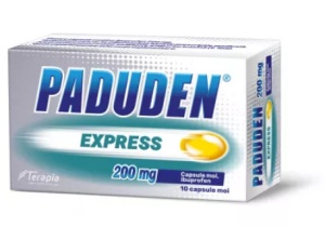 PADUDEN EXPRES 200 MG * 10 CAPSULE MOI TERAPIA