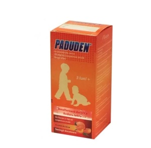 Paduden Sirop Copii aroma caise, 20 mg/ml, 100 ml, Terapia