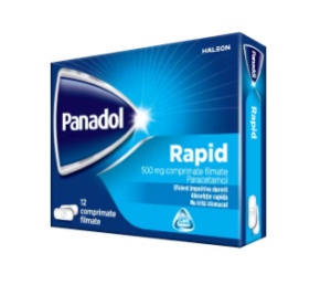PANADOL RAPID 500MG * 12 COMPRIMATE