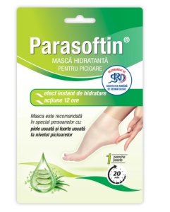 PARASOFTIN MASCA HIDRATANTA PENTRU PICIOARE, 1 PERECHE, ZDROVIT