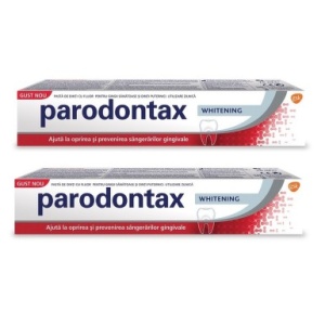 PASTA DE DINTI PARODONTAX WHITENING * 75 ML 1+1 50% REDUCERE