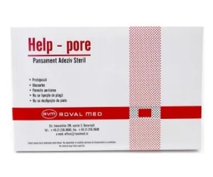 PLASTURE PANSAMENT ADEZIV HELP 10CM*25CM*1BUC