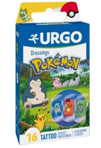 PLASTURI URGO POKEMON TATTOO * 16 BUC