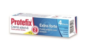 Protefix Extra Forte, crema adeziva pentru proteze, 40ml, Queisser Pharma