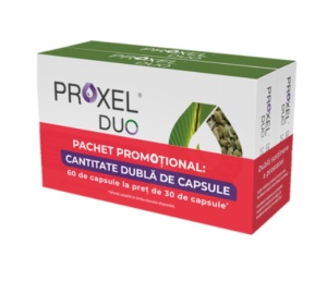 PROXEL DUO * 60 CAPSULE LA PRET DE 30 CAPSULE