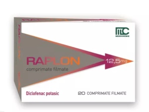 Raplon 12.5 mg, 20 comprimate, Medochemie