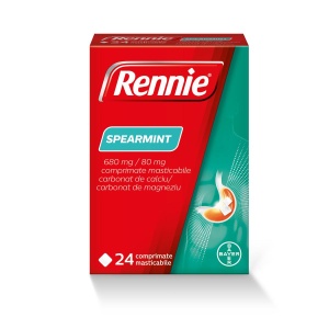 RENNIE SPEARMINT * 24 COMPRIMATE MASTICABILE