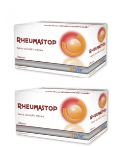 RHEUMASTOP * 30 PLICURI, 1+1 PROMO 85% REDUCERE LA A DOUA CUTIE, HYLLAN