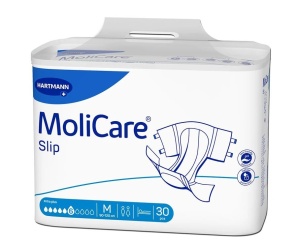 SCUTECE PENTRU INCONTINENTA ADULTI MOLICARE SLIP MEDIUM * 30 BUC 165232