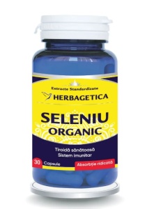 SELENIU ORGANIC * 30 CAPSULE, HERBAGETICA