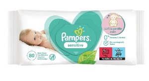 SERVETELE UMEDE COPII PAMPERS SENSITIVE * 80 BUC