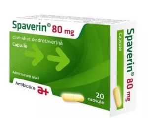 SPAVERIN 80 MG * 20 CAPSULE