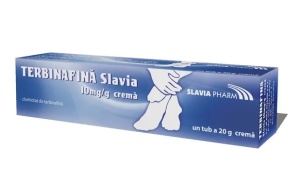 TERBINAFINA 10MG/G *20 G CREMA SLAVIA