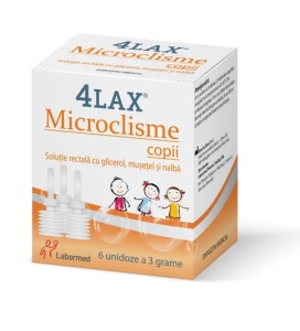 4LAX MICROCLISME COPII * 6 UNIDOZE/3G