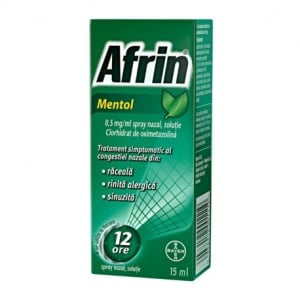 AFRIN SPRAY NAZAL MENTOL 0.5 MG/ML * 15 ML BAYER