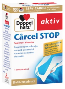 AKTIV CARCEL STOP * 30 COMPRIMATE + 10 COMPRIMATE, DOPPELHERZ