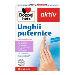 AKTIV UNGHII PUTERNICE * 30 CAPSULE, DOPPELHERZ
