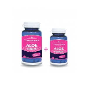 ALOE FEROX * 60 CAPSULE + 30 CAPSULE 1+1 HERBAGETICA
